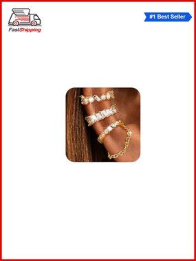 ✨ 14K Gold Plated Brass Cubic Zirconia Ear Cuffs Non-Piercing Clip On Cartilage